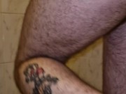 Pissing in a pink thong 1/16