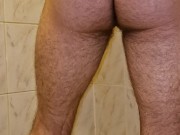 Pissing in a pink thong 11/16