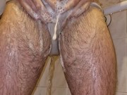 Soaping my cock in panties 9/16