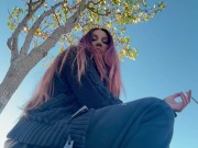 Artemisia Love outdoor 420 Smoke Sesh Full videos on OF 1/16