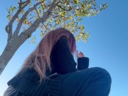 Artemisia Love outdoor 420 Smoke Sesh Full videos on OF 11/16