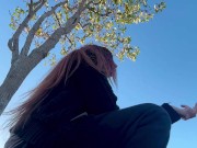 Artemisia Love outdoor 420 Smoke Sesh Full videos on OF 14/16