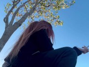 Artemisia Love outdoor 420 Smoke Sesh Full videos on OF 15/16