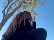 Artemisia Love outdoor 420 Smoke Sesh Full videos on OF 16/16