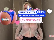 Touch my wet naked body and jerk off on me. Dry vs Wet Clothes Try-On in shower 10/16