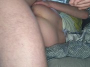 Fucking my friend and cumming on her pussy 13/16