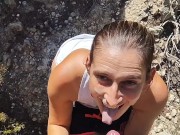 Fucking and cumshot in the forest 16/16