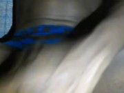 RUBBING BIG BLACK COCK IN PANTS 5/16