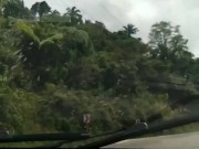 Car Sex sa bukid habang nagpahinga sa gilid ng kalsada 4/16