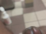 Huge BBC CUMSHOT at Work •LOUD MOANING• 6/16