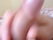 Stroking my uncut cock with tight foreskin (No cumshot) 7/16