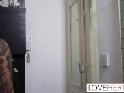 The top-stacked sexpot's moans echo around the room as her partner's fat dick rams into her wet and stretched cave. 4/16