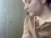 Smoking clip French inhale- full vid going on OF 11/16