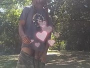 Outside saggin free ballin trying to get neighbors to come help me 12/16