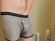 Peeing in my new apartment 3/16