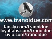 A nice ruined orgasm in the micro reverse chastity cage. Very funny. 15/16