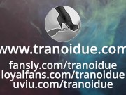 A nice ruined orgasm in the micro reverse chastity cage. Very funny.