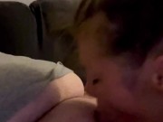 Sucked His Little Fat Cock And Swallowed Every Drop🤤👅💦 16/16