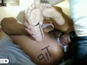 AFRICA PORN LIGHT BROWN SEXY EBONY TOES TATTOOS FEET BBC 10/16