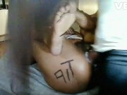 AFRICA PORN LIGHT BROWN SEXY EBONY TOES TATTOOS FEET BBC 11/16