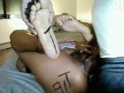 AFRICA PORN LIGHT BROWN SEXY EBONY TOES TATTOOS FEET BBC 4/16