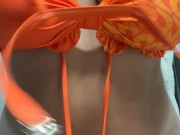 Bathing Suit Strip Tease