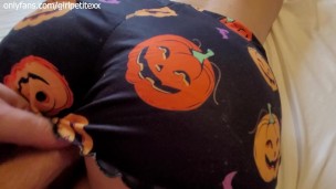 Grabbing Ass and Rubbing Cock on Stepsis's Big Ass