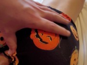I Cum on Stepsis's Halloween Pajama instead of Massage