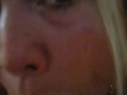 HOT BLONDE MILF GOES WILD FOR CUM!!! 7/16