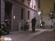 Chubby whore get her fuck holes drilled deep by a client with big dick 1/16