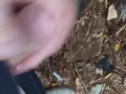I jerk off in public place. Masturbate in the public park 12/16