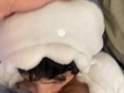 Daddy likes my small tits so much 🤤😜 10/16