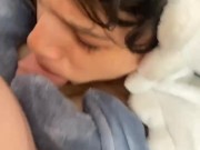 Daddy likes my small tits so much 🤤😜 16/16