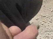 I walking jerk off outdoor in the public place 10/16