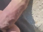 I walking jerk off outdoor in the public place 16/16