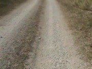 I walking jerk off outdoor in the public place 9/16