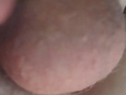 I touch my hairy balls in car 7/16