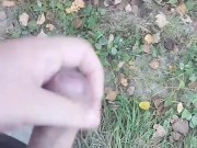 I walking in public place and jerk off cruising in the park 4/16
