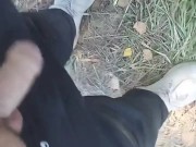 I walking in public place and jerk off cruising in the park 6/16