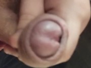 Golden rain in public toilet i pissing in the gas station toilet 14/16