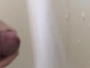 吐息が止まらない！足をガクガクさせながらの射精！ 12/16