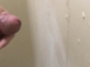 吐息が止まらない！足をガクガクさせながらの射精！ 14/16