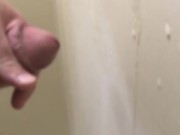 吐息が止まらない！足をガクガクさせながらの射精！ 15/16