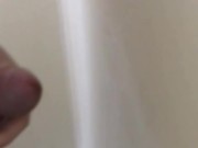 吐息が止まらない！足をガクガクさせながらの射精！ 5/16