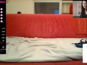 Masturbation with triple cock ring and anal plug 15/16