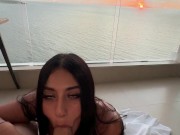 Hot hermanastra en la playa hace que las vacaciones valgan la pena.PinUp 10/16