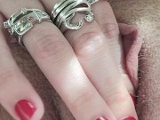 Bubble bath pink pussy stretch slap rub 11/16