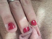 Bubble bath pink pussy stretch slap rub 6/16