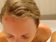 Teasing Him Before I Suck His Big Cock 15/16