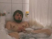 Wanking D in Jacuzzi 2/16